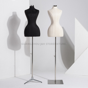 Manichino Mezzo Busto Personalizzato per Designer di Moda, Manichino Femminile Curvy con Supporto per Esporre Abiti, Basso MOQ - Product Image 3