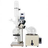 Évaporateur rotatif sous vide électrique manuel à levage motorisé de 5 L pour la production pilote en laboratoire, la distillation et l'extraction