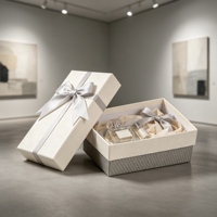Boîte à parfum en béton avec flacon de parfum, ensemble cadeau mural artistique pour parfum d'ambiance, emballage cadeau en gros, sur mesure