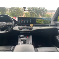 Lecteur multimédia automobile Android 14 double écran 25,6 pouces avec CarPlay intégré, Android Auto, YouTube pour Audi A4L A5L Q5L 2018-2024
