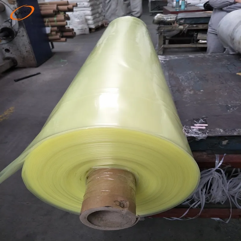 yellow greenhouse film 200 micron po film greenhouse hdpe plastic film