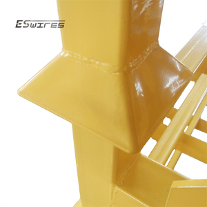 스태킹 접이식 예비 휴대용 트럭 지게차 창고 용 헤비 듀티 접을 수있는 금속 타이어 팔레트 - Product Image 5