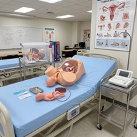 Modèle anatomique avancé pour la formation complète aux compétences de naissance, accouchement fœtal, enseignement en sage-femme, maternité CE/ROHS/ISO