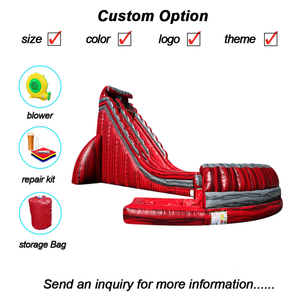 Toboggan aquatique gonflable de haute qualité sur le thème de la sirène, toboggan aquatique gonflable avec piscine <span class=keywords><strong>pour</strong></span> la <span class=keywords><strong>location</strong></span> - Product Image 6