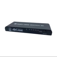 FJGEAR-Interruptor de vídeo Plug and Play, 5 puertos, 5 en 1, salida, 4K, Hd, Hdmi, 3D, 3840x2160/30Hz