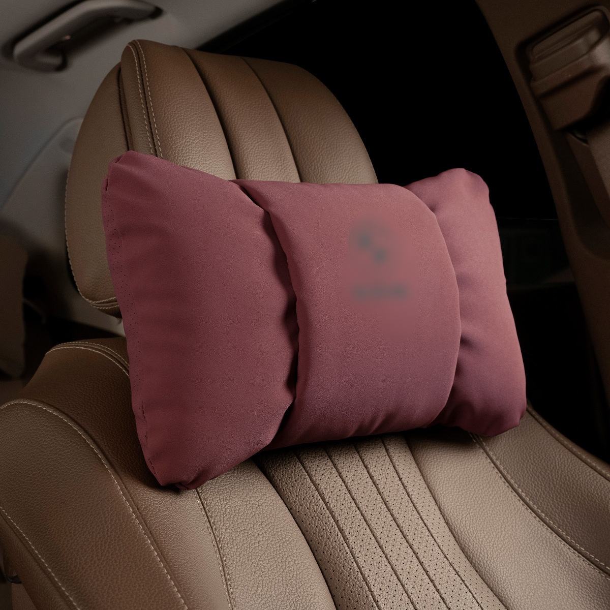 Rouge volcanique - Appui-tête