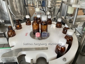 Máquina Automática de Llenado de Botellas Pequeñas de 50-200 ml, Línea de Producción de Llenado y Tapado de Botellas de Jarabe, Máquina de Llenado y Tapado de Jarabe - Product Image 6