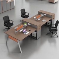 Table de bureau en bois moderne, robuste et pratique, multifonctionnelle, avec un grand rangement intégré