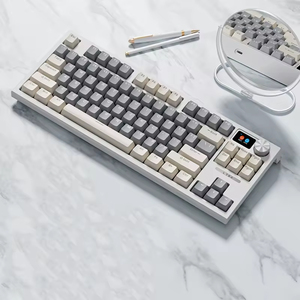 Clavier mécanique filaire 84 touches USB pour jeux, trois modes : filaire, sans fil 2.4G, pour ordinateur de bureau, PC, ordinateurs portables - Product Image 5