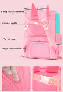 2024 vente chaude fabricants garçon enfants <span class=keywords><strong>cartable</strong></span> sac à dos fille sac à dos enfants chariot sac d'école avec roues et poignée - Product Image 2
