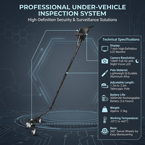 Nuovo arrivo V3D sotto il sistema di ispezione del veicolo macchina fotografica con Metal Detector - Product Image 6