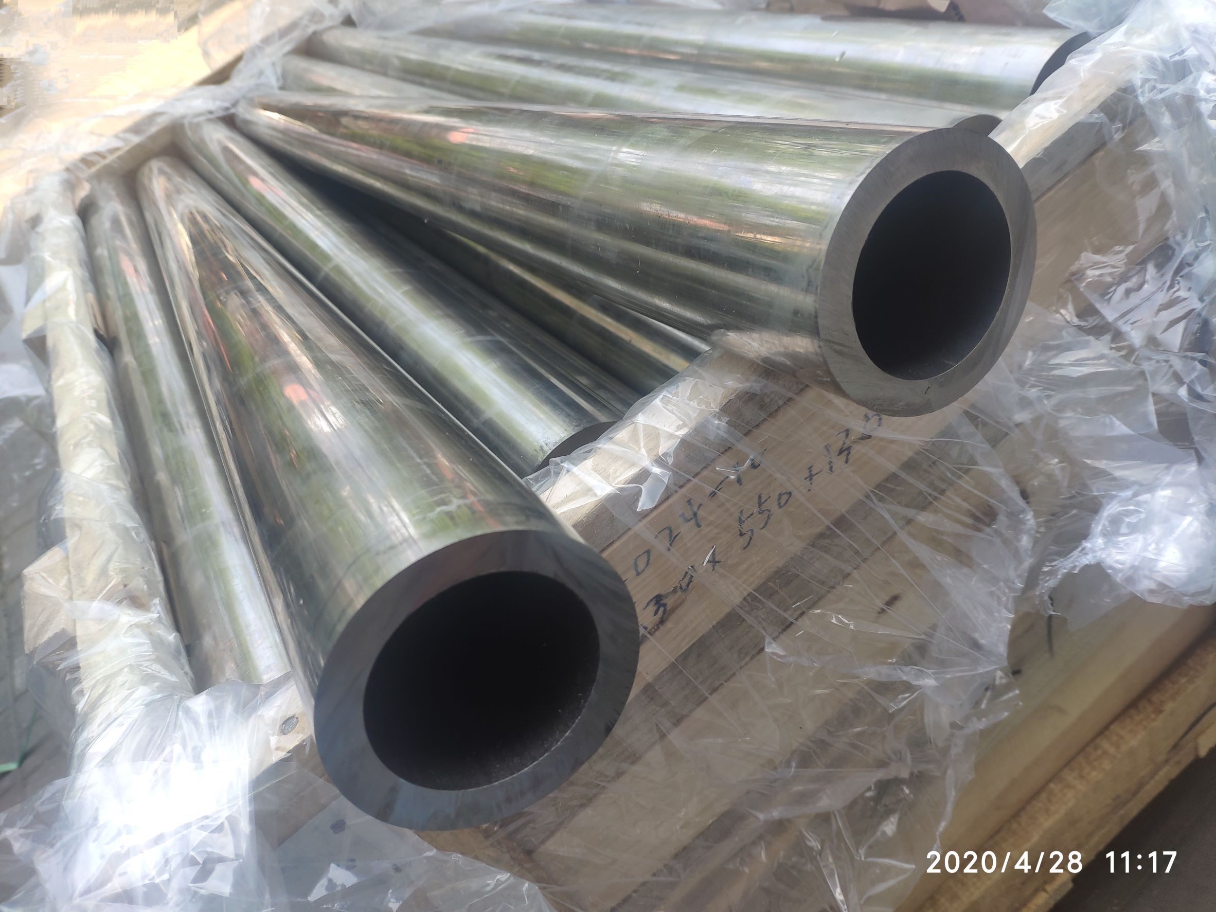 Copper Nickel Pipe / Silver Plated Tube For Heat Exchanger C70600 C73500 C71500