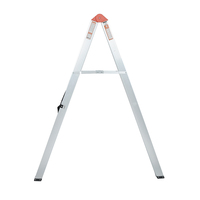 Deliladder 3/4/5/6/7 étapes en aluminium Portable gain de place pédale antidérapante hauteur accessible échelle de bâton pliable