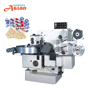 Đơn Hoặc Đôi Twist Mềm <span class=keywords><strong>Toffee</strong></span> Caramel Kẹo Đóng Gói Bao Bì Máy Kink Kẹo Đóng Gói Máy - Product Image 1