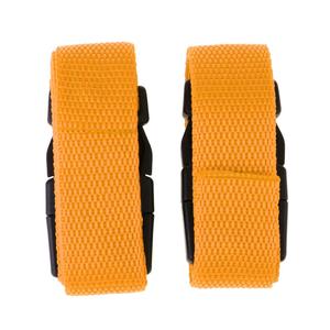 สายรัดรถเข็นกอล์ฟสีเหลืองขนาด1ม. 25มม. พร้อมหัวเข็มขัดแบบถอดออกได้ - Product Image 3