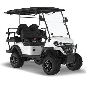Carrito de Golf Utilitario de Fábrica al por Mayor, Carrito de Golf Eléctrico de 4 Asientos, Auto Eléctrico para 4 Personas, <span class=keywords><strong>4x4</strong></span>, Venta de Carritos de Golf Usados <span class=keywords><strong>Baratos</strong></span> - Product Image 4