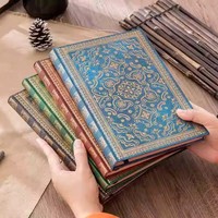B5 européen rétro palais fleur chutes cahier relié journal de Style chinois pour les étudiants Simple tendance nationale Art pour le collège