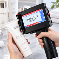 Imprimante jet d'encre portable à hauteur d'impression réglable, échantillon disponible, pour l'impression de boîtes en carton, de dates, de codes QR et d'images