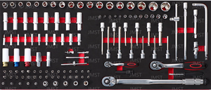Chariot à outils métallique robuste 471 pièces pour réparation automobile, garage et atelier, personnalisable OEM, établi JS-RC37 avec 47 - Product Image 2