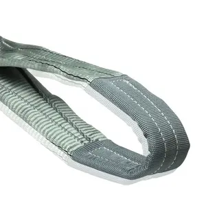 Certificated Safety 6:1 7:1 4T Flat Polyester Webbing Sling