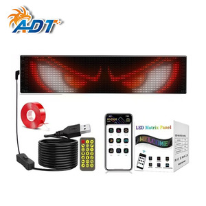 RP19176 16*192 Autocollant flexible USB 5V LED 1762 x 192 mm pour enseigne de magasin, affichage LED programmable contrôlé par application pour voiture - Product Image 4