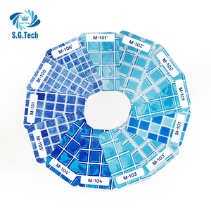 Revêtement de sol en vinyle PVC imperméable Water Crown pour piscine, anti-UV, antidérapant, durable, écologique, motif mosaïque, pour piscines gonflables - Product Image 3
