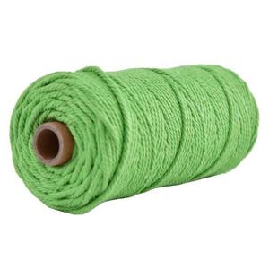Cuerda de Algodón Blanca de 4MM para Manualidades, Cordón con Anillas para Mujer, Hecho en China - Product Image 3