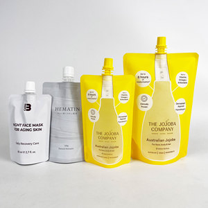 Bolsa de líquido biodegradable Moq bajo con boquilla Bolsa Doypack de aluminio de 200ml con boquilla - Product Image 5