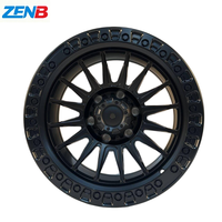 عجلات سيارات الركاب المناسبة لسيارات BMW الفئة 1، 2، 3، 5 طراز F10 E46 مقاس 17، 18، 19 بوصة 5X112 5X120 متدرجة، أسود بوجه آلي XTX014