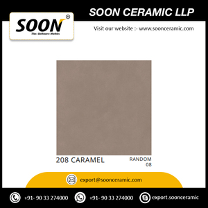 Soon Ceramic 600x600mm Wood Porcelain Vitrified Tiles-Non-Slip Glossy Surface Traditional Design for Interior/Exterior <b>Wall</b> - Product Image 3