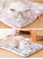 Couverture polaire double face toutes saisons pour animaux de compagnie, tapis de couchage chaud et moelleux pour chiens et chats, pour la maison et les voyages, vente en gros