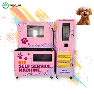 <span class=keywords><strong>Station</strong></span> <span class=keywords><strong>de</strong></span> lavage pour chiens en libre-service avec <span class=keywords><strong>machine</strong></span> distributrice, élévation électrique, en acier inoxydable pour animaux <span class=keywords><strong>de</strong></span> compagnie - Product Image 4