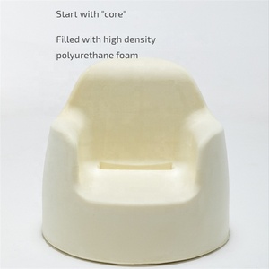 Siège de canapé souple pour enfants Matériau en mousse écologique Animal de bande dessinée Bébé Enfants Canapé simple Chaise <span class=keywords><strong>Fauteuil</strong></span> Canapé Dinosaure bleu - Product Image 2