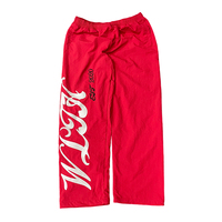 Survêtement de jogging réfléchissant en nylon avec logo brodé personnalisé par le fabricant, coupe-vent streetwear pour homme