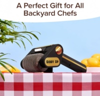 Brosse à vapeur pour barbecue-Sans fil et rechargeable, PC + ABS, lumière LED, pas de préchauffage des poils, souffle des aliments brûlés