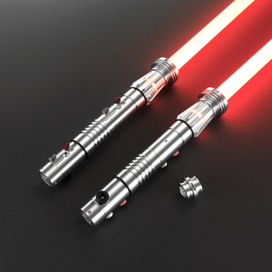 Sabre laser Nexussaber Mual en métal avec lumières LED, double lame contrôlée par application, populaire pour les duels intensifs, jouet lumineux avec noyau Pogo Pin - Product Image 6