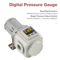 Pour SNS Pneumatique GER Série Filtre à source d'air Régulateur d'air avec pressostat intégré