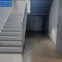 Solutions CDPH pour les camps de travail à distance avec bâtiments de dortoirs, de bureaux, de cliniques et de salles à manger
