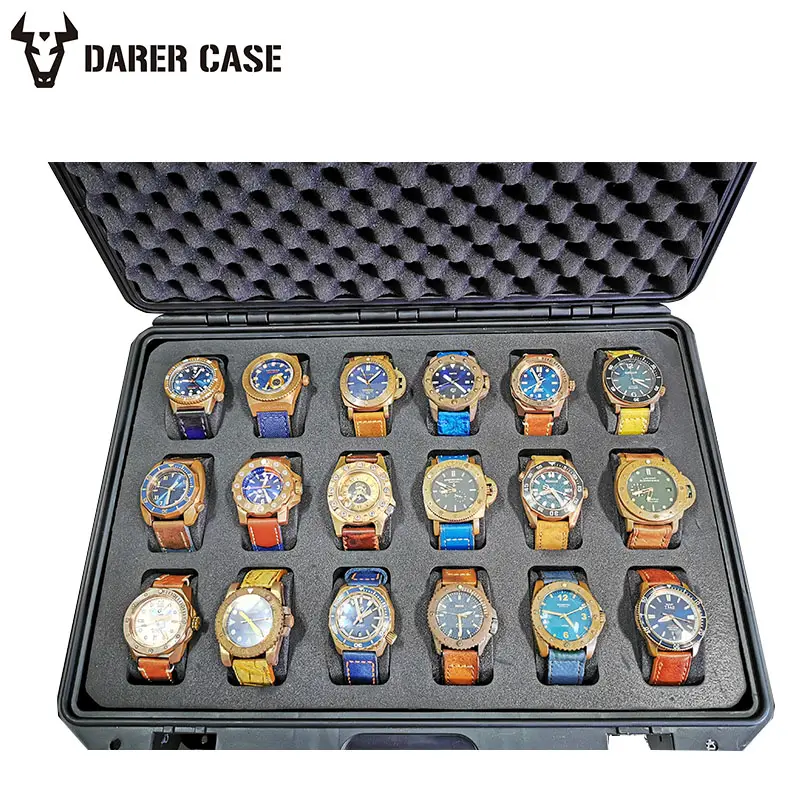 DPC089 Professionele Leverancier Hardcase Duurzaam Horloge Storage Case