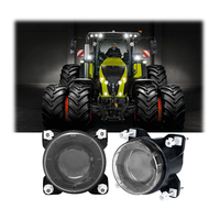 ECE R112 Camions Tracteur Pickup 90mm Phare Led Blanc Froid 18W Feux de croisement LED Feu de position avant