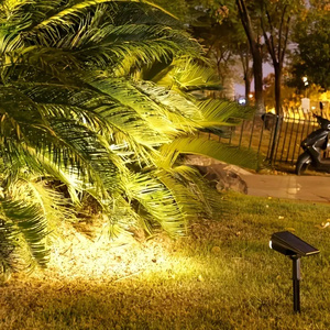 Projecteur solaire 7 LED <span class=keywords><strong>pour</strong></span> jardin, lampe solaire réglable et portable, étanche IP65, batterie au lithium, angle de faisceau 120°, <span class=keywords><strong>pour</strong></span> aménagement paysager - Product Image 6