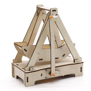 Barco Pirata 1, Kit de Ciencia de Madera para Niños de 7 a 9 Años, Ensamblaje Manual, Juguete Educativo, Modelo - Product Image 4