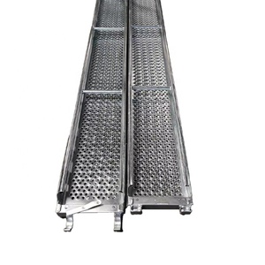Plateformes d'échafaudage Layher Ringlock, matériaux d'échafaudage, liste des crochets en acier, planches d'échafaudage en acier pour la <span class=keywords><strong>construction</strong></span> - Product Image 1