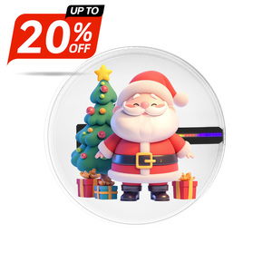 Ventilateur holographique <span class=keywords><strong>3D</strong></span> miniature de 11 cm, ventilateur à vision directe, <span class=keywords><strong>projecteur</strong></span> holographique <span class=keywords><strong>3D</strong></span> de bureau, affichage publicitaire, ventilateur holographique avec couvercle et haut-parleur - Product Image 2