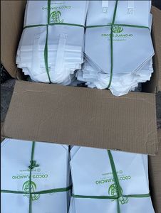 กระเป๋าเก็บความเย็นลายทางพร้อมโลโก้สั่งทำ  วัสดุอลูมิเนียมฟอยล์กันน้ำ เก็บอุณหภูมิได้ดี  กระเป๋าแบบไม่ทอ  ราคาดี - Product Image 6