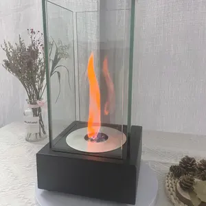 तालिका के शीर्ष चिमनी मिनी आग गड्ढे टेबलटॉप आग गड्ढे तालिका के शीर्ष लक्जरी आग का गोला Brazier आग गड्ढे पोर्टेबल चिमनी के जीवन