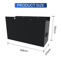 Batterie de chariot élévateur au plomb-acide 48V 280Ah 5PzB280 958x372x562mm, batterie de traction à décharge profonde pour chariot élévateur à flèche Hyster R1.25EX