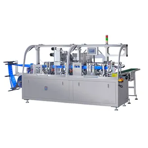Full automatic single sachet wet tissues packaging machine wet non-woven machine price
