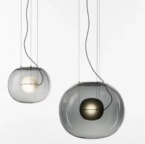 Bola de cristal burbuja lámpara colgante dormitorio vidrio escalonado araña luces para comedor - Product Image 1