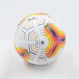Bola de futebol de fotos personalizadas, bola esportiva escolar de futebol em massa com 3 tamanhos